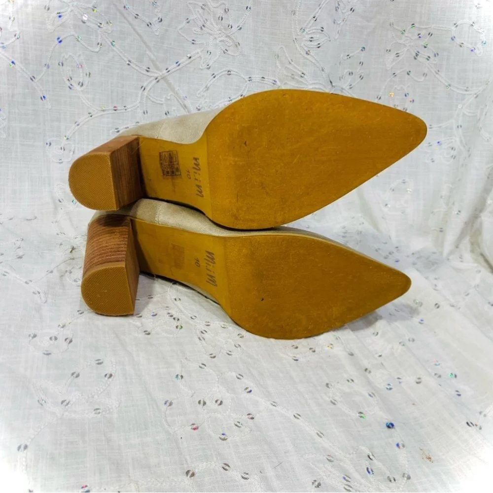 Mi.iM Esemee Boots - Block Heel Pointed Toe Slip-On SZ 10 - Picture 8 of 9